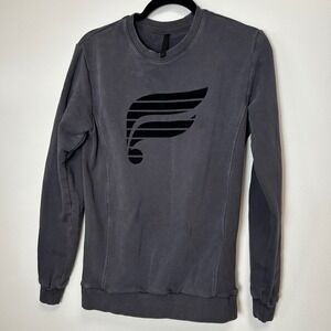 Fabletica court side crew neck men's XS‎ charcoal grey